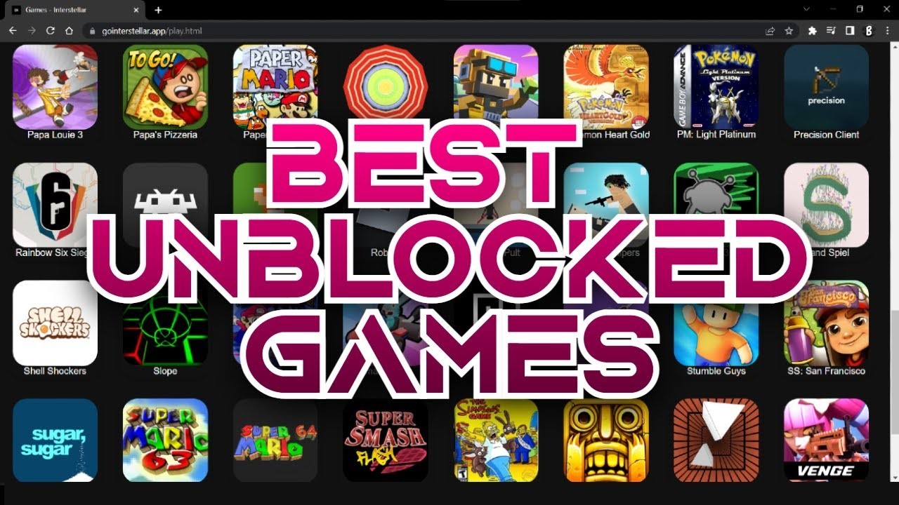 Unblocked Games WTF: The Ultimate Guide to Free, Accessible Gaming Anywhere